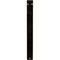 Ekena Millwork Traditional Wrought Iron Bracket, (Single center brace), Antiqued Brass 1 1/2"W x 7 1/2"D x 10"H BKTM01X07X10STRABS - alternate 5